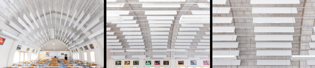 Plafond acoustique